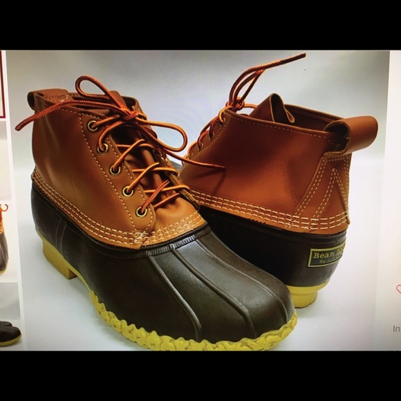 Other - L.L. Bean Duck Boots Rubber Water Resistant